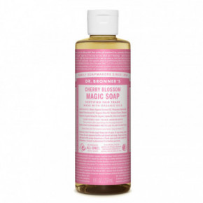 Dr. Bronner's Cherry Blossom Pure Castile Organic Soap Ekologiškas skystas muilas 240ml