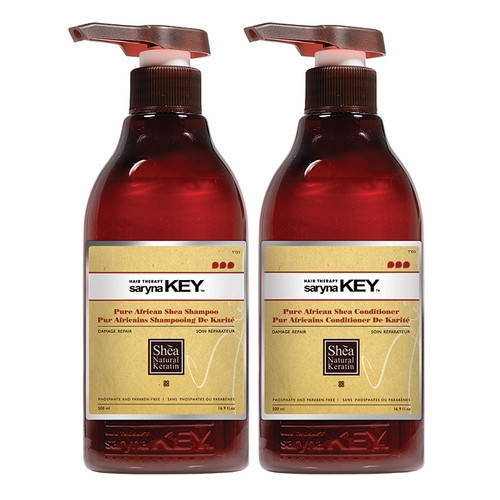 Saryna Key Duo Damage Repair Plaukų priežiūros priemonių rinkinys skirtas pažeistiems plaukams 2x500ml