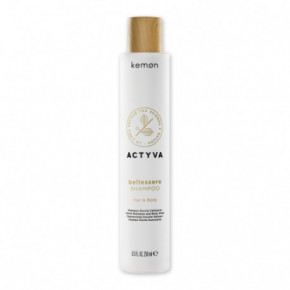 Kemon Actyva Bellessere Shampoo Samtains matu šampūns un ķermeņa mazgāšanas līdzeklis 250ml