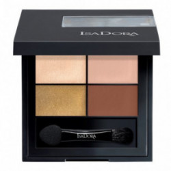 Isadora Quartet Eyeshadow Akių šešėlių paletė 01 Muddy Nudes