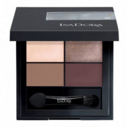 Isadora Quartet Eyeshadow Akių šešėlių paletė 01 Muddy Nudes