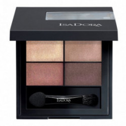 Isadora Quartet Eyeshadow Akių šešėlių paletė 01 Muddy Nudes