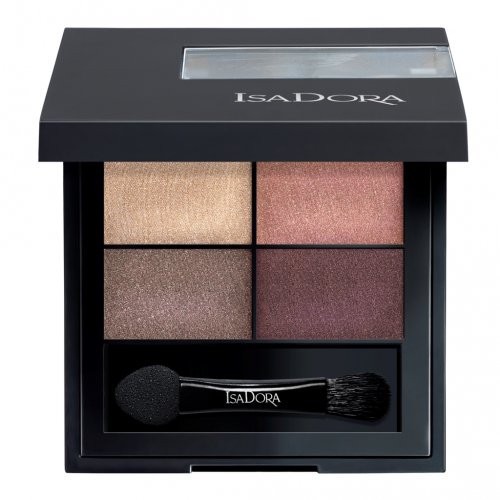 Isadora Quartet Eyeshadow Akių šešėlių paletė 01 Muddy Nudes