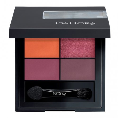 Isadora Quartet Eyeshadow Akių šešėlių paletė 01 Muddy Nudes