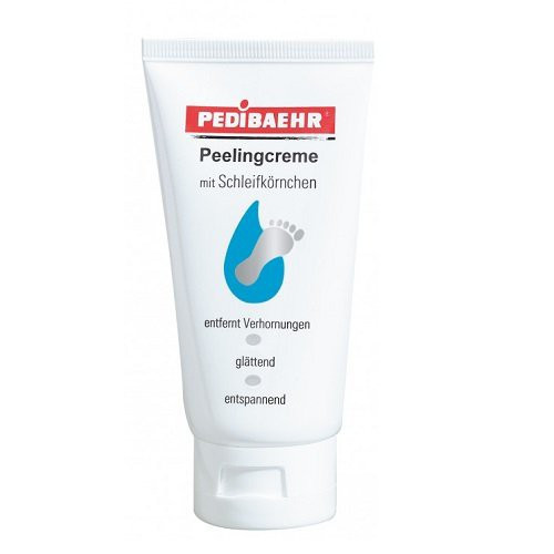 Pedibaehr Peelingcreme Šveičiamasis kremas su šveičiamaisiais grūdeliais 75ml