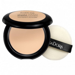 Isadora Velvet Touch Sheer Cover Compact Powder Kompaktpuuder 41 Neutral Ivory