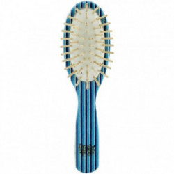 TEK Little Purse Brush in Kaleidowood Mažas medinis plaukų šepetys Violetinis