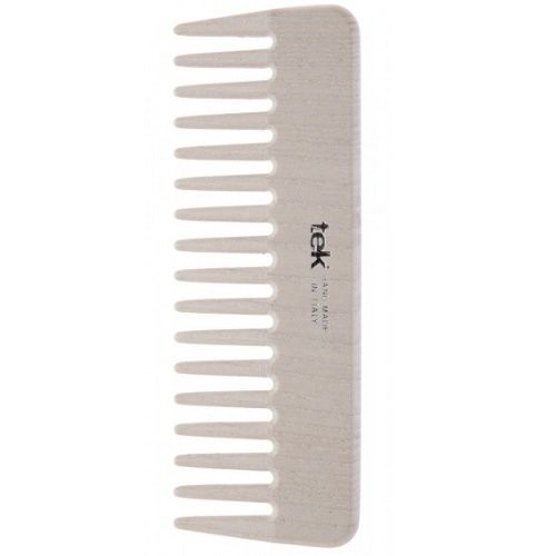 TEK Natural Small Hair Comb with Wide Teeth Retos plaukų šukos Rožinės