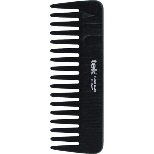 TEK Natural Small Hair Comb with Wide Teeth Retos plaukų šukos Rožinės