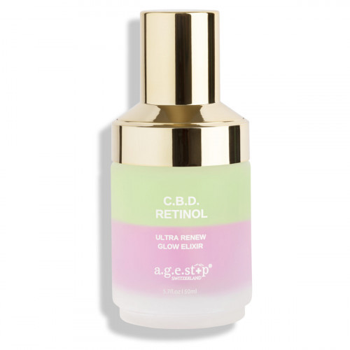 Age-Stop Hemp & Retinol Glow Elixir Drėkinamasis veido koncentratas 50ml