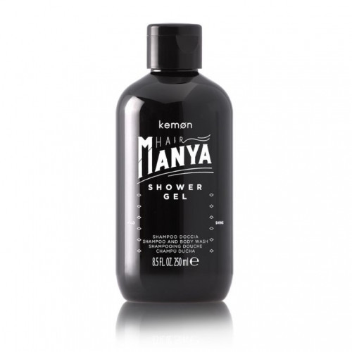 Kemon Hair Manya Shower Gel Šampūnas ir prausiamoji kūno želė vyrams 250ml