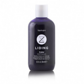 Kemon Liding Color Cold Shampoo Žvilgesio suteikiantis šampūnas šviesiems plaukams 250ml