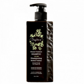 Saphira Mineral Treatment Atjaunojošs matu šampūns ar keratīnu plāniem matiem 250ml