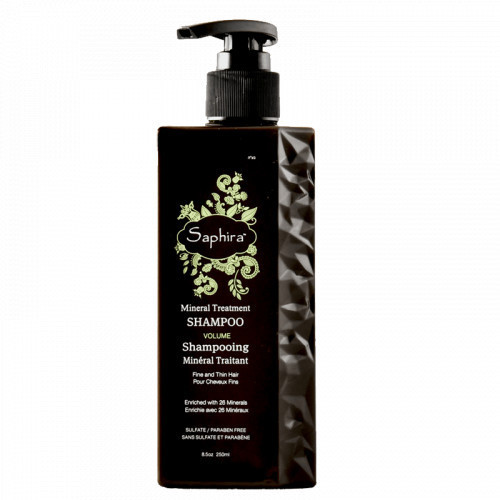 Saphira Mineral Treatment Volume Shampoo Apimties suteikiantis šampūnas ploniems plaukams 250ml