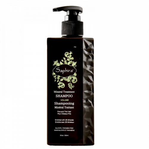 Saphira Mineral Treatment Volume Shampoo Atstatomasis šampūnas ploniems plaukams 250ml