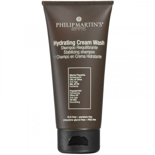 Philip Martin's Hydrating Cream Wash Plaukus Drėkinantis Kreminis Šampūnas Su Natūraliu Alyvuogių Aliejumi 200ml