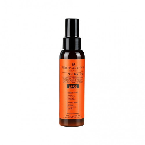 Philip Martin's Sun Tan Spray Apsauginis Purškiklis Nuo Saulės Kūno Odai, Spf 20 100ml