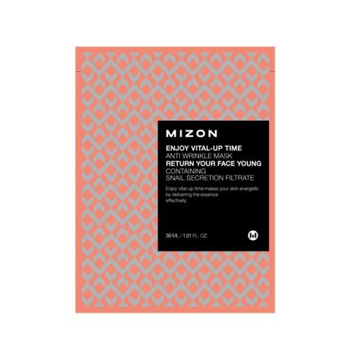 Mizon Enjoy Vital-Up Time Anti Wrikle Veido kaukė nuo raukšlių 30ml