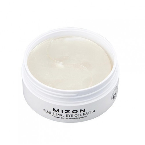 Mizon Pure Pearl Eye Gel Patch Hidrogelio paakių pagalvėlės su baltaisiais perlais 60vnt.