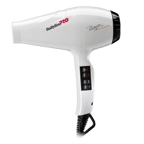 BaByliss PRO Luminoso Plaukų džiovintuvas su jonų technologija Bianco