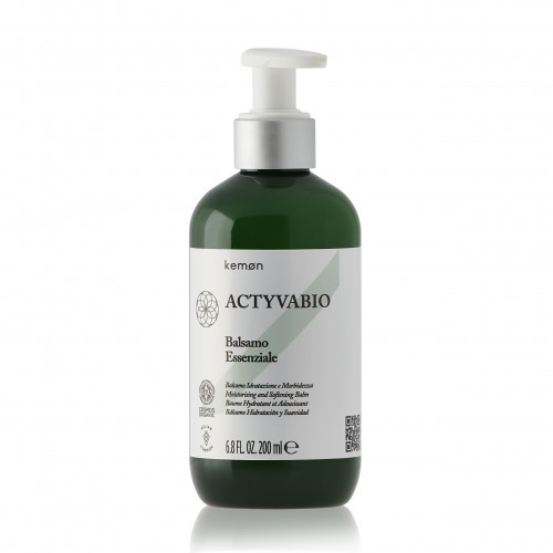 Kemon Actyvabio Balsamo Essenziale Drėkinamasis minkštinamasis plaukų balzamas 200ml