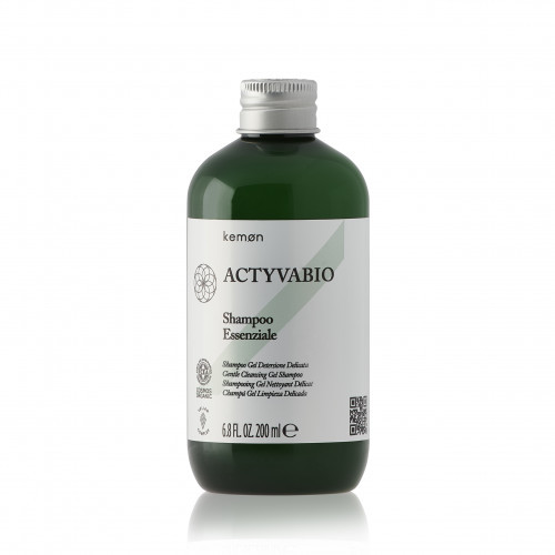 Kemon Actyvabio Shampoo Essenziale Švelnus valomasis šampūnas-želė 200ml