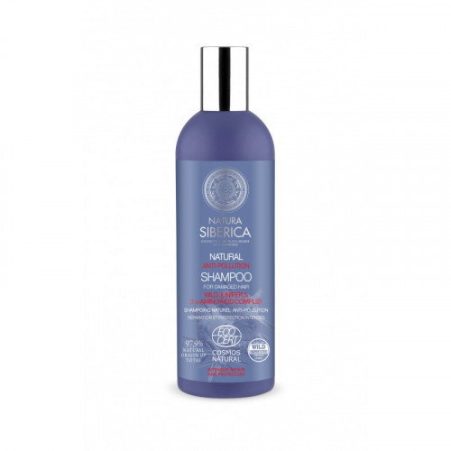 Natura Siberica Natural Anti-Pollution Shampoo Šampūnas pažeistiems plaukams 270ml