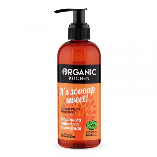 Natura Siberica Organic Kitchen Shower Gel It's Soooap Sweet! Natūrali vaisinė dušo želė 260ml