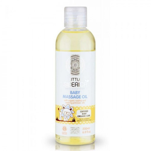 Natura Siberica Little Siberica Baby Massage Oil Raminantis aliejus vaikams 200ml