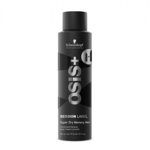 Schwarzkopf Professional Osis+ Session Label Super Dry Memory Hair Spray Koncentruotas Plaukų lakas su atminties efektu 150ml