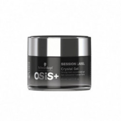 Schwarzkopf Professional Osis+ Session Label Crystal Gel Stiprios fiksacijos plaukų gelis 65ml