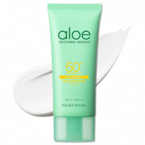 Holika Holika Aloe Soothing Essence Waterproof Sun Gel SPF50+ Drėkinamasis apsauginis gelis nuo saulės 100ml