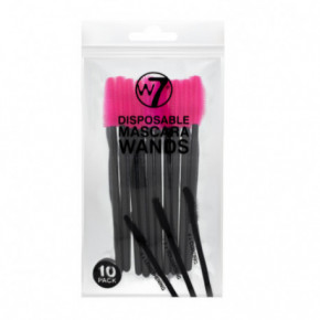 W7 Cosmetics Disposable Mascara Wands Skropstu tušas birstītes Komplekts