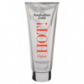 Australian Gold HOT! Hybrid Maximum Tanning Energy Intensifier Įdegį skatinantis kremas 250ml