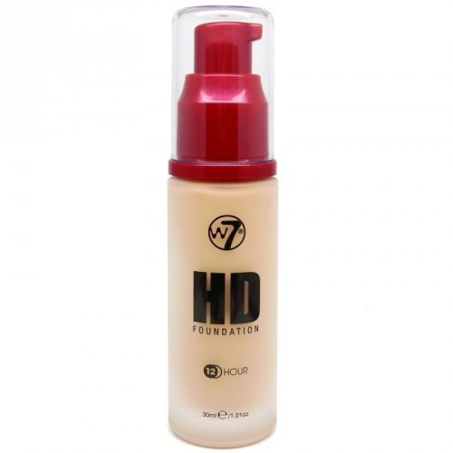 W7 Cosmetics HD Foundation Makiažo pagrindas 30ml