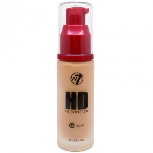 W7 Cosmetics HD Foundation Makiažo pagrindas 30ml