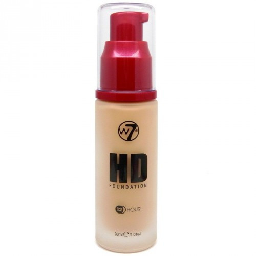W7 Cosmetics HD Foundation Makiažo pagrindas 30ml