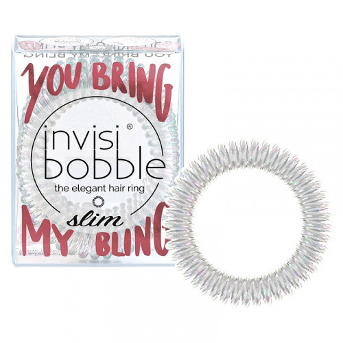 Invisibobble Slim plaukų gumytė 3vnt. Royal Fudge
