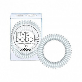 Invisibobble Slim matu gumija (Krāsa - Crystal Clear, 3 gab.) Crystal Clear