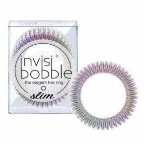 Invisibobble Slim matu gumija (Krāsa - Crystal Clear, 3 gab.) Vanity Fair