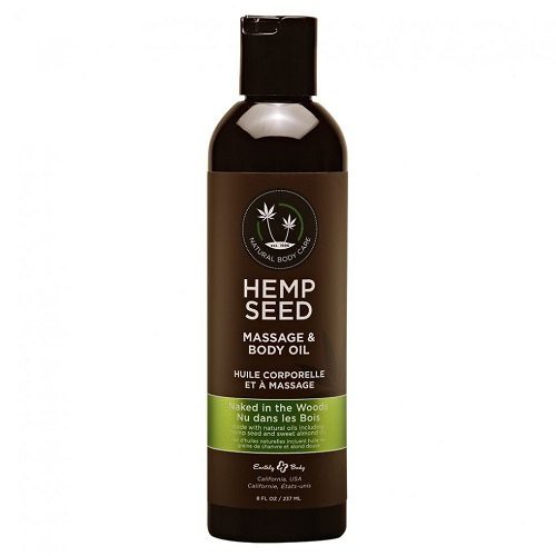 Marrakesh Hemp Seed Naked in the Woods Masažinis kūno aliejus 237ml