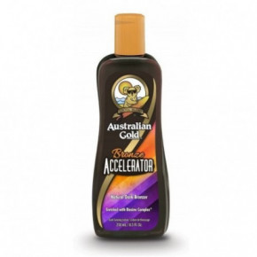 Australian Gold Bronze Accelerator Natural Dark Bronzer Įdegį skatinantis losjonas 250ml