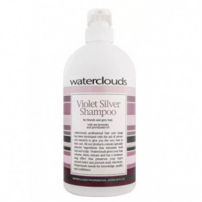 Waterclouds Violet Silver Shampoo Šampūnas skirtas šviesiems ar žiliems plaukams 1000ml