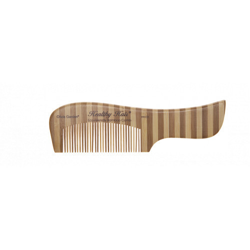 Olivia Garden Healthy Hair Bamboo Comb Ekologiškos bambukinės šukos Comb 1