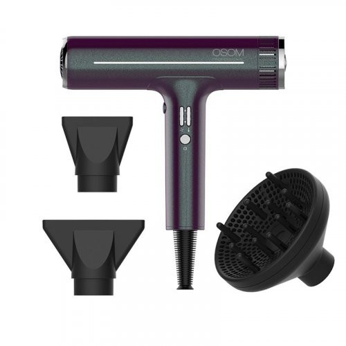 OSOM Professional Hair Dryer Plaukų džiovintuvas Juodas