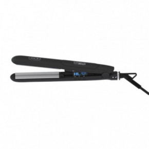 OSOM Professional Steam Ceramic Hair Straightener Matu taisnotājs ar tvaiku Melns