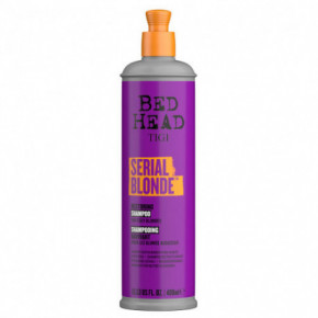 Tigi Bed Head Serial Blonde Shampoo Šviesintų plaukų šampūnas 400ml