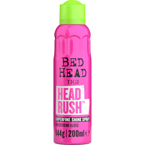 Tigi Bed Head Headrush Superfine Shine Spray Purškiamas plaukų blizgesys 200ml