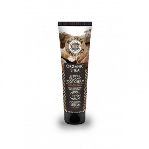 Natura Siberica Planeta Organica Bio Shea Foot Cream Taukmedžio organinis kojų kremas 75ml