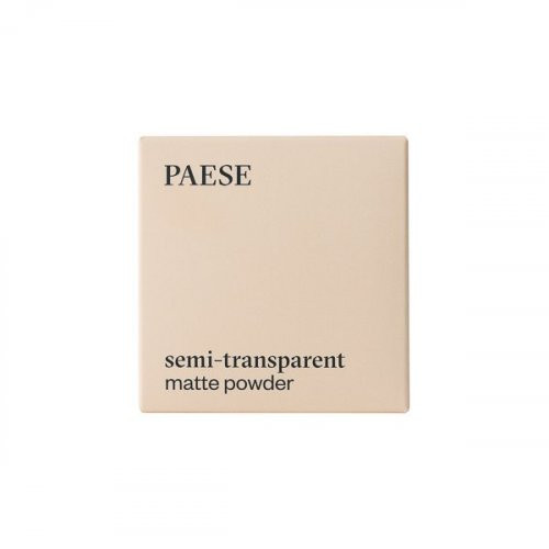 Paese Matte Powder Semitransparent Skaidri kompaktinė pudra 6a